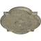 Ekena Millwork Waltz Ceiling Medallion (Canopies up to 5 1/4"), 24"W x 20 1/2"H x 1 1/8"P, Castle Stone Crackle CM24WACSC - alternate 3